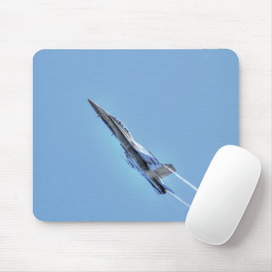 Tapis De Souris Cadeau Supersonic Airforce Jet-Fighter Designer (Avec souris)