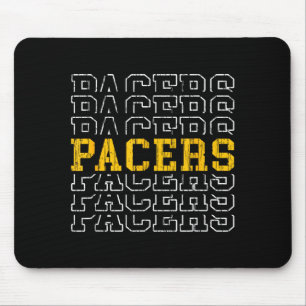 Tapis De Souris Cadeau Vintage Pacers pour Hommes Femmes Garçons F