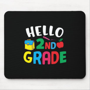 Tapis De Souris Cadeaux 2e enseignant Bonjour 2e année