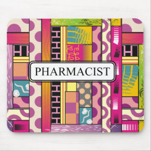 Tapis De Souris Cadeaux Artsy de pharmacien