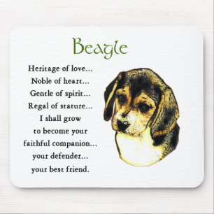 Tapis De Souris Cadeaux beagles