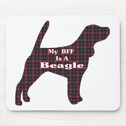 Tapis De Souris Cadeaux beagles (Devant)