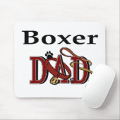 Tapis De Souris Cadeaux Boxer Papa (Avec souris)