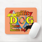 Tapis De Souris Cadeaux d'agilité bernois (Avec souris)