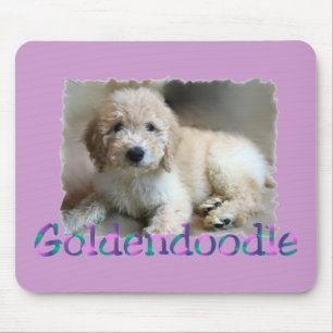 Tapis De Souris Cadeaux d'amants de Goldendoodle