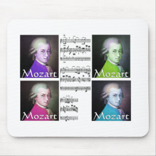 Tapis De Souris Cadeaux d'amants de Mozart