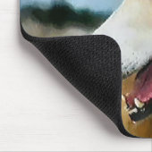 Tapis De Souris Cadeaux d'art Borzoï (Coin)
