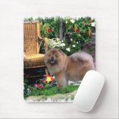 Tapis De Souris Cadeaux d'art Chow Chow (Avec souris)