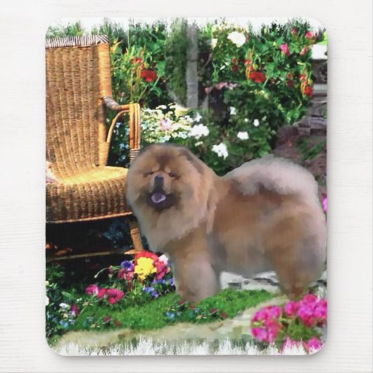 Tapis De Souris Cadeaux d'art Chow Chow (Devant)