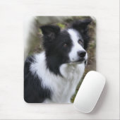 Tapis De Souris Cadeaux d'art Collie Frontière (Avec souris)