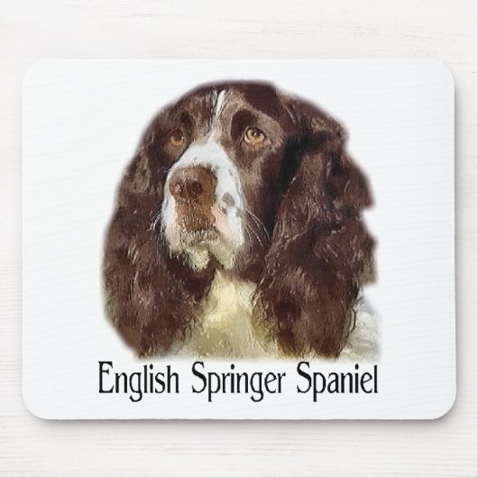 Tapis De Souris Cadeaux d'art espagnol Springer anglais (Devant)