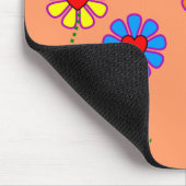 Tapis De Souris Cadeaux d'assistant de soins--Conception florale (Coin)