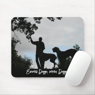 Tapis De Souris Cadeaux de bureau de photo de Grand Danois