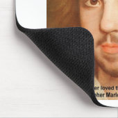 Tapis De Souris Cadeaux de citation d'amour de Christopher Marlowe (Coin)