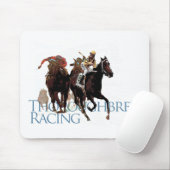 Tapis De Souris Cadeaux de course de chevaux de pur sang (Avec souris)