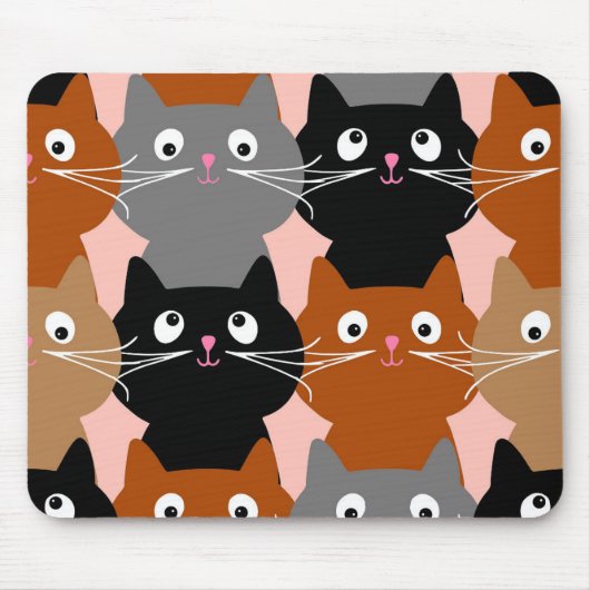 TAPIS DE SOURIS CADEAUX DE CUISSON ART CAT MOUSEPAD (Devant)
