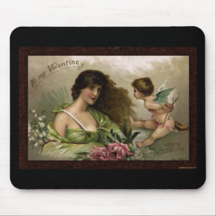 Tapis De Souris Cadeaux de la question d'amour de Victorian à ma S