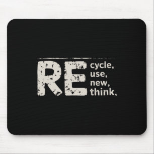 Tapis De Souris Cadeaux de l'environnement Noir Re Cycle Utiliser