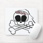 Tapis De Souris Cadeaux de mariée crâne (Avec souris)