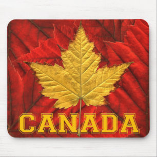 Tapis De Souris Cadeaux de Mousepad de feuille d'érable du Canada