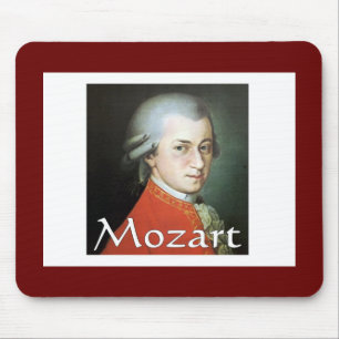 Tapis De Souris Cadeaux de Mozart pour des mélomanes