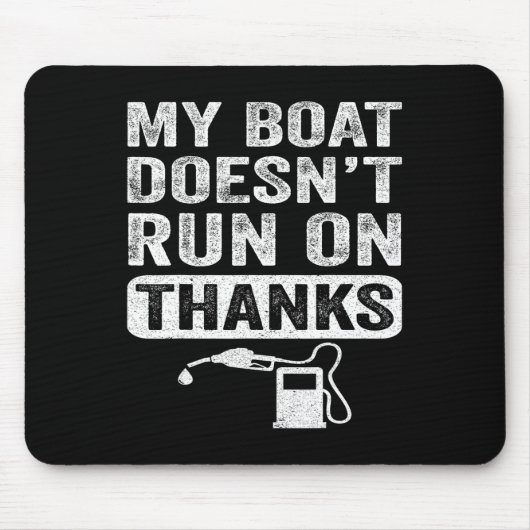 Tapis De Souris Cadeaux de navigation pour propriétaires de bateau (Devant)