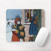 Tapis De Souris Cadeaux de Noël (Avec souris)