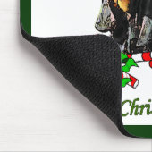 Tapis De Souris Cadeaux de Noël Noir et Tan (Coin)