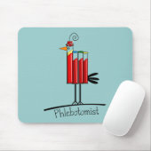 Tapis De Souris Cadeaux de "oiseau de tube de sang" de (Avec souris)