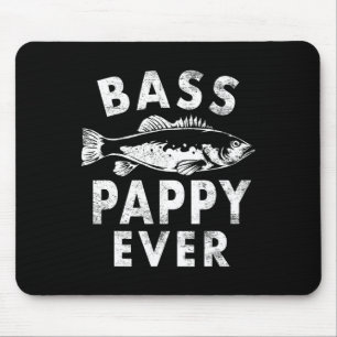 Tapis De Souris Cadeaux de papy Byss Pappy pêche toujours pour la