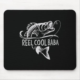 Tapis De Souris Cadeaux de pêche Reel Cool Baba Baba Fête des Père