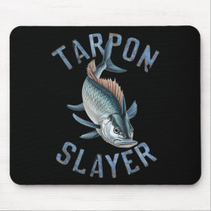 Tapis De Souris Cadeaux de pêche Tarpon Slayer pour les pêcheurs à