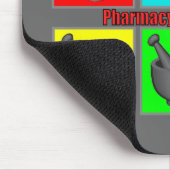 Tapis De Souris Cadeaux de Popart de technicien de pharmacie (Coin)