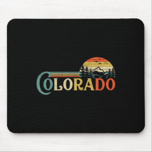 Tapis De Souris Cadeaux de randonnée de Boulder Colorado Rocky Mou