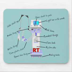 Tapis De Souris Cadeaux de thérapeute respiratoire