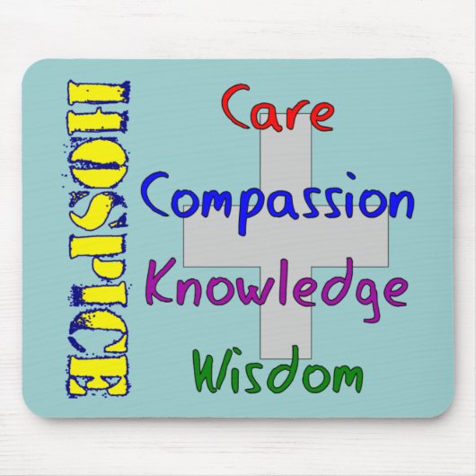 Tapis De Souris Cadeaux de travailleur d'hospice (Devant)