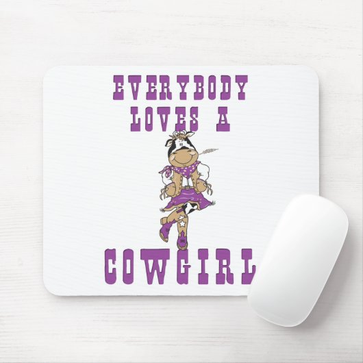 Tapis De Souris Cadeaux de vaches (Avec souris)