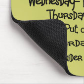 Tapis De Souris Cadeaux drôles "de programme de retraite" (Coin)