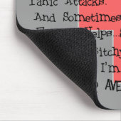 Tapis De Souris Cadeaux drôles d'étudiant moyen de soins (Coin)