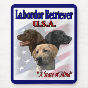 Tapis De Souris Cadeaux du Labrador Retriever