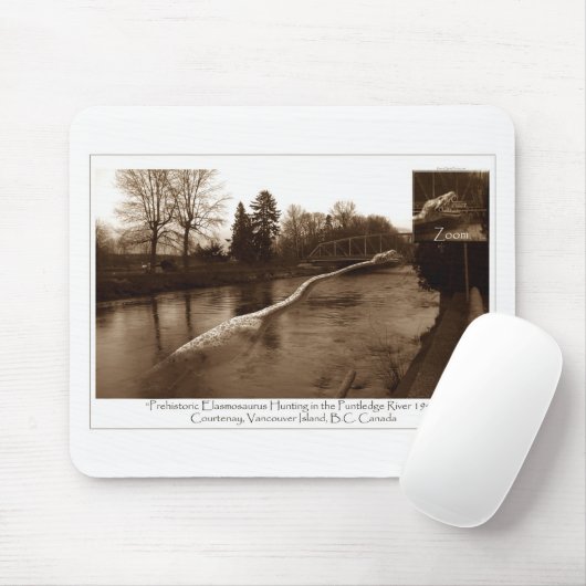 Tapis De Souris Cadeaux Elasmosaurus (Avec souris)