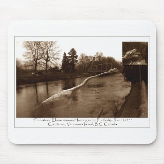 Tapis De Souris Cadeaux Elasmosaurus (Devant)