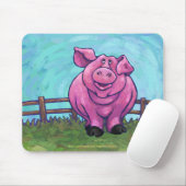 Tapis De Souris Cadeaux et accessoires de cochon (Avec souris)
