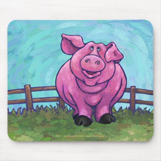 Tapis De Souris Cadeaux et accessoires de cochon (Devant)