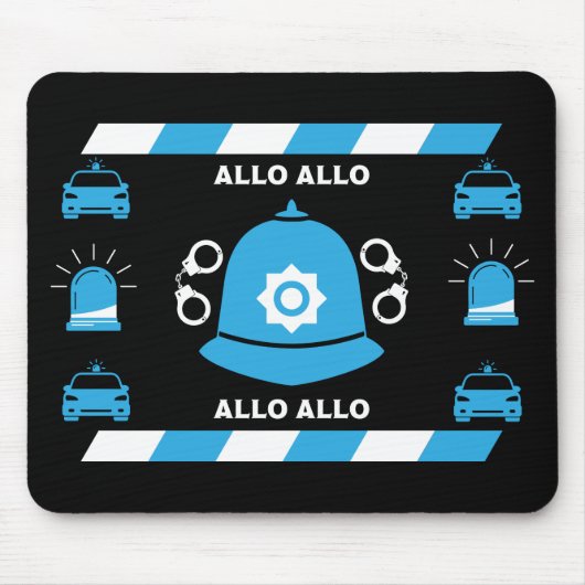 Tapis De Souris Cadeaux Et Accessoires De Police Britannique (Devant)