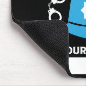 Tapis De Souris Cadeaux Et Accessoires De Police Britannique (Coin)