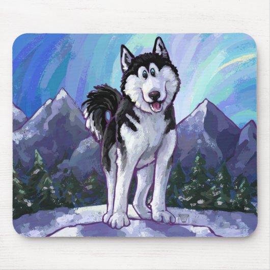 Tapis De Souris Cadeaux et accessoires Husky (Devant)