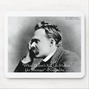 Tapis De Souris Cadeaux et T-shirts citation de Nietzsche "Ne tue