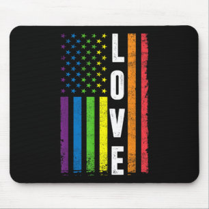 Tapis De Souris Cadeaux Gay Pride Hommes Femmes Drapeau Arc-en-cie