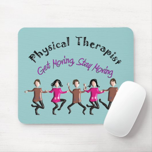 Tapis De Souris Cadeaux "Get mobile, déplacement de (Avec souris)